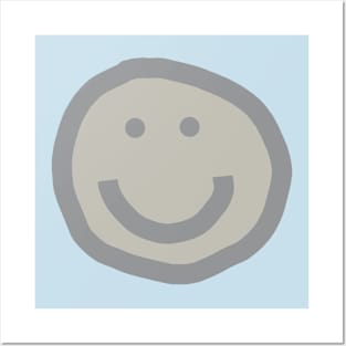 Lead Crystal Round Happy Face with Smile Posters and Art